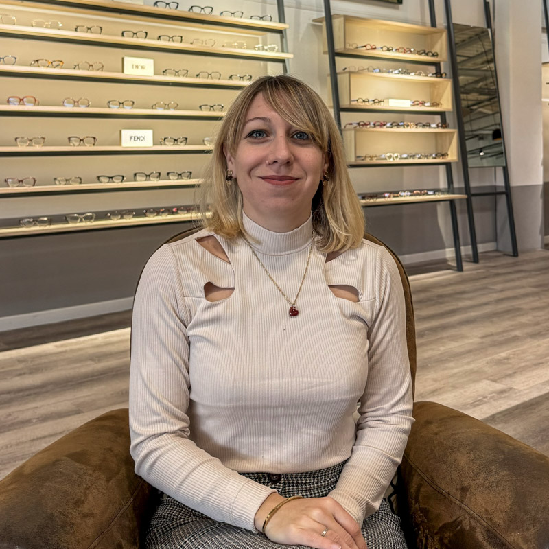 Angélique du magasin Les P'ti Opticiens à Chasse-sur-Rhône