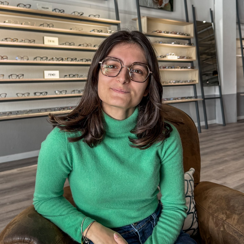 Daniela du magasin Les P'ti Opticiens à Chasse-sur-Rhône