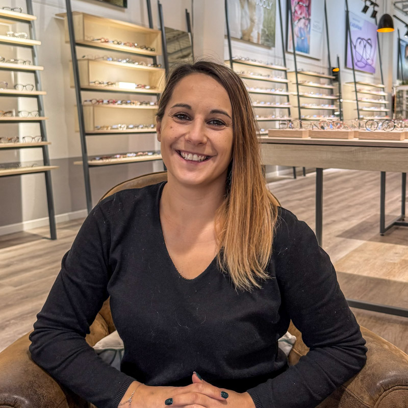 Laura du magasin Les P'ti Opticiens à Chasse-sur-Rhône