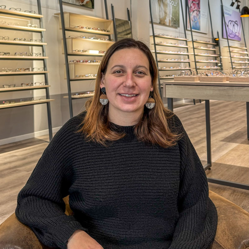 Mélanie du magasin Les P'ti Opticiens à Chasse-sur-Rhône