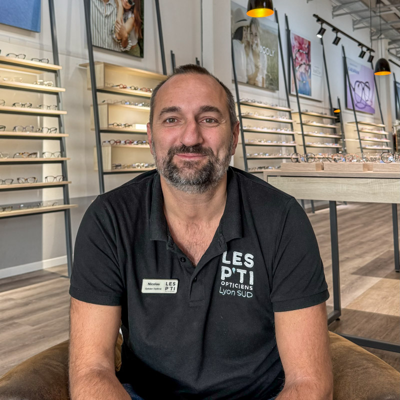 Nico du magasin Les P'ti Opticiens à Chasse-sur-Rhône